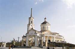 Temple in Verkhnyanya Pysma have built by Uralelektromed JSB