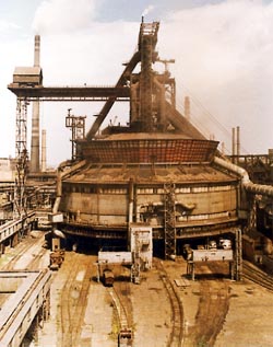 Blast furnace 4 is one  of the units to be reconstructed