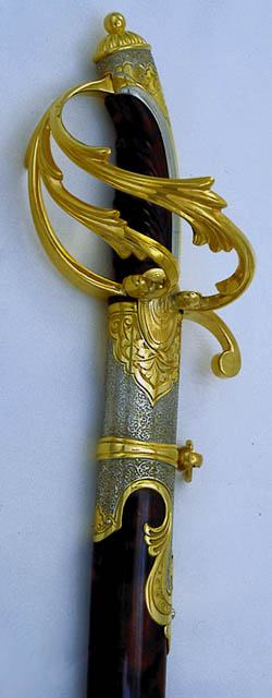 Hilt of officer’s sword