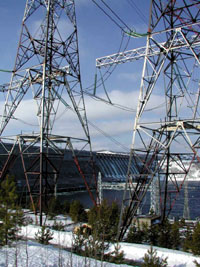 Ust-Ilimsk hydroelectric power station