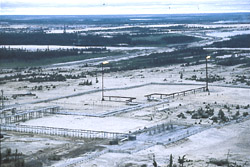 Urengoy is one of the largest gas fields in Russia