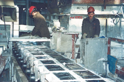 Today AMMC’ zinc mill has a considerable reserve of capacities