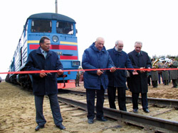 Russia’s first private railroad leads to the bauxite deposit