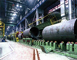 Production of railroad tank-wagons. Severstal JSC is providing a 10mm-steel sheet for this purpose