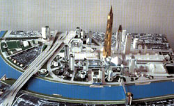 Plan of Complex of Moscow International Business Center called Moscow City