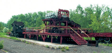 Equipment exhibit, works museum territory, casting machine, 1930