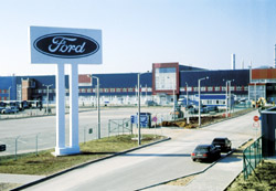 Russian Ford Motor plant